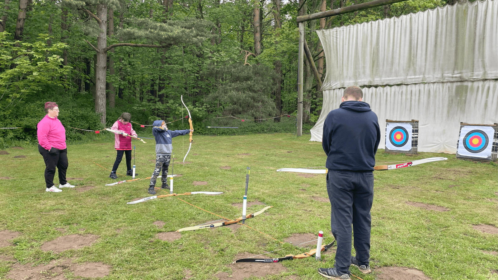 Archery  Action Shot