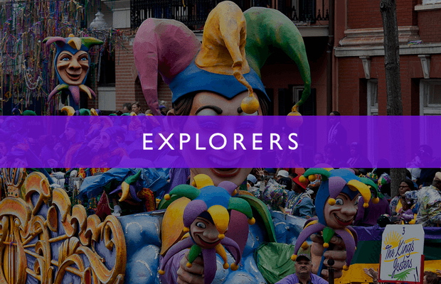 Explorers  Mardi Gras