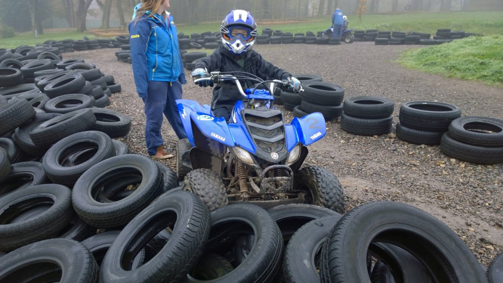 Quad biking